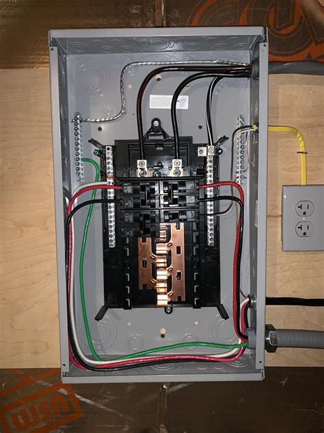 100 amp electrical box|100 amp electrical panels residential.